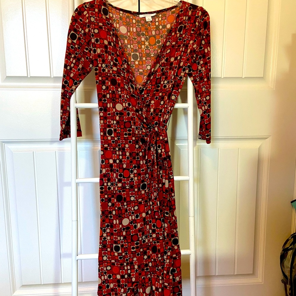 Dress barn size 4 wrap dress